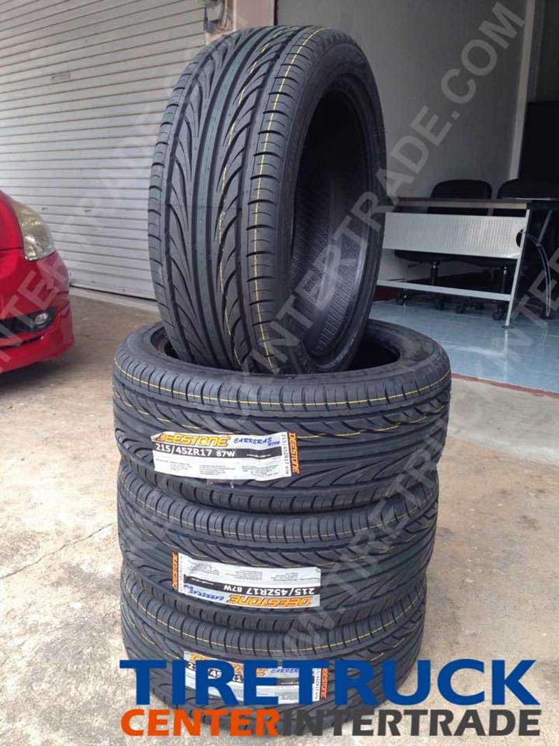 ลูกค้าลำพูน ที่วางใจสั่งยาง 215/45ZR17 Deestone กั...